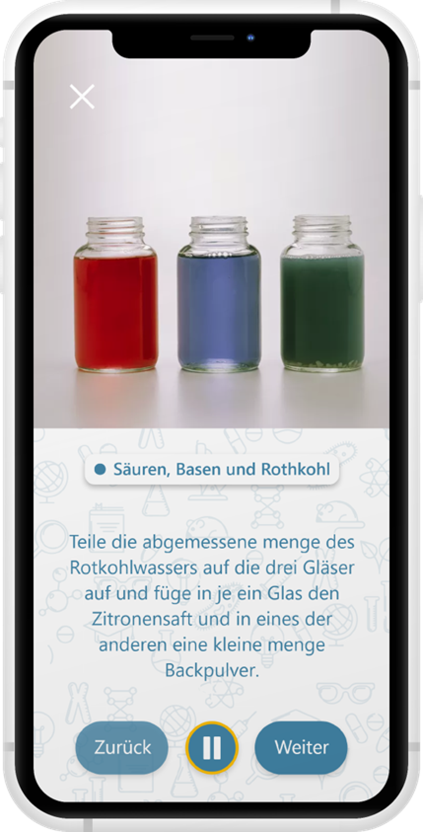 Foto der App: Mit Essen spielt man doch!
